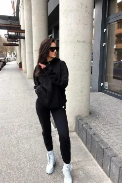 Discount Boto Botki Workery Na Platformie z Nerką Niebieskie Saturday