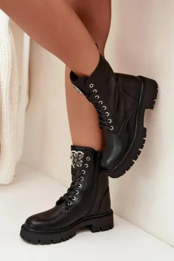 Botki Ocieplane|Botki Sznurowane><noscript><img width=