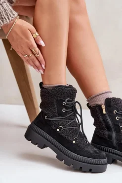 Botki Ocieplane|Damskie Trapery><noscript><img width=