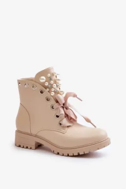 Botki Sznurowane|Botki Zimowe Damskie><noscript><img width=