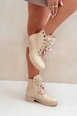 Botki Sznurowane|Botki Zimowe Damskie><noscript><img width=