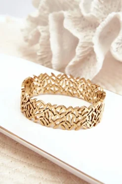 Bransoletki>Glam Chic Bransoleta Damska Ze Stali Nierdzewnej Złota