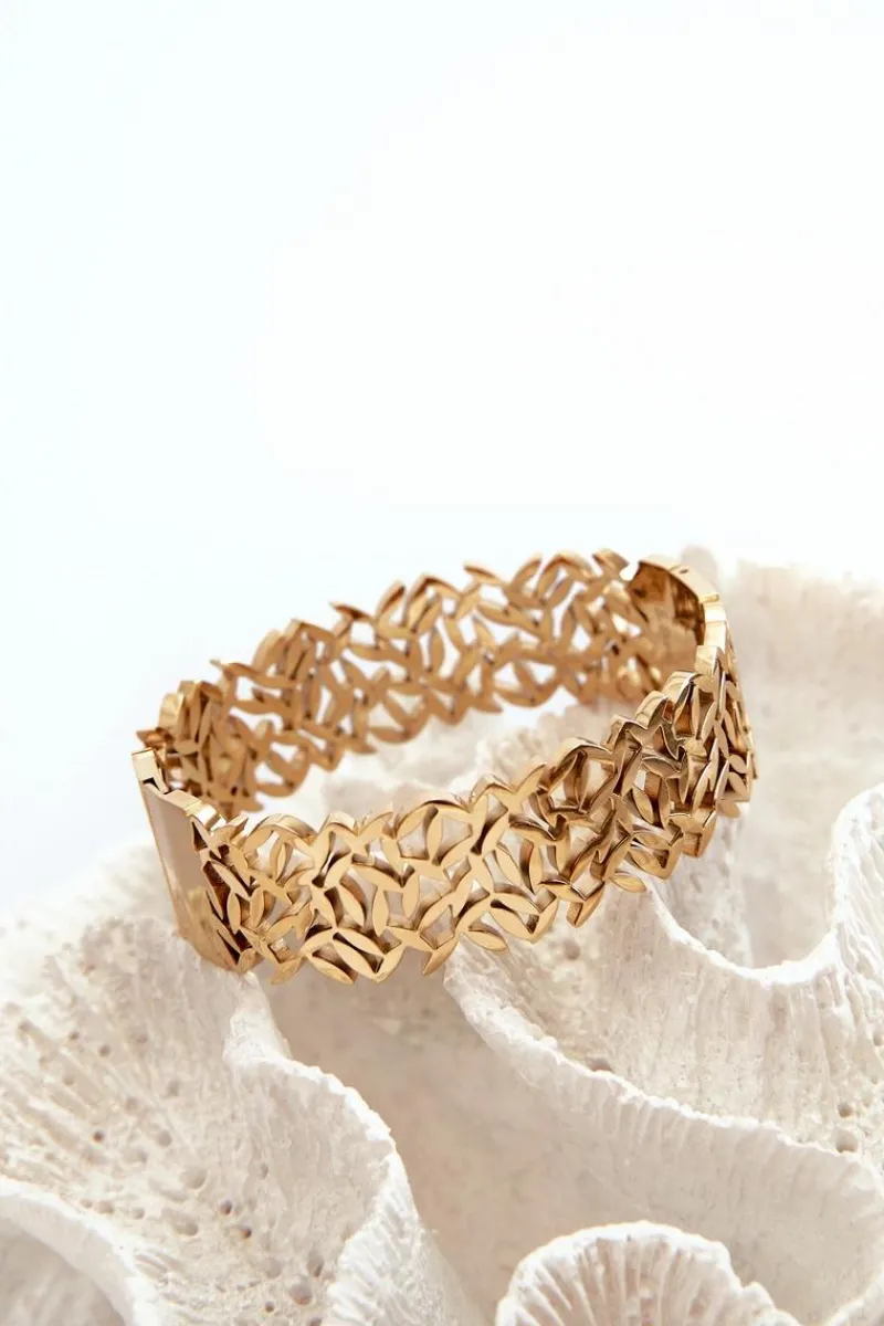 Bransoletki>Glam Chic Bransoleta Damska Ze Stali Nierdzewnej Złota