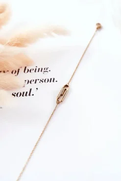 Sale Bransoletka Celebrytka Regulowana Złota Kathy Bransoletki