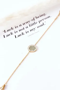 Bransoletka Celebrytka Z Cyrkoniami Złota Bransoletki