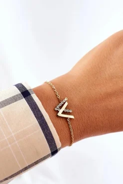 New Bransoletka Na Łańcuszku Z Cyrkoniami Złota Bransoletki