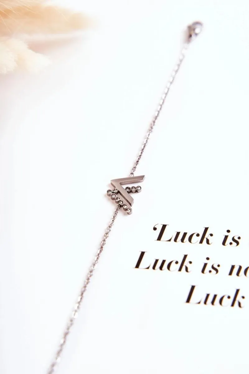 Best Giorgio&Dario Bransoletka Na Łańcuszku Z Cyrkoniami Srebrna