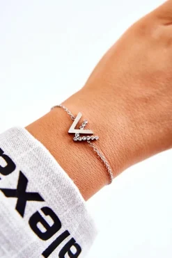 Best Giorgio&Dario Bransoletka Na Łańcuszku Z Cyrkoniami Srebrna