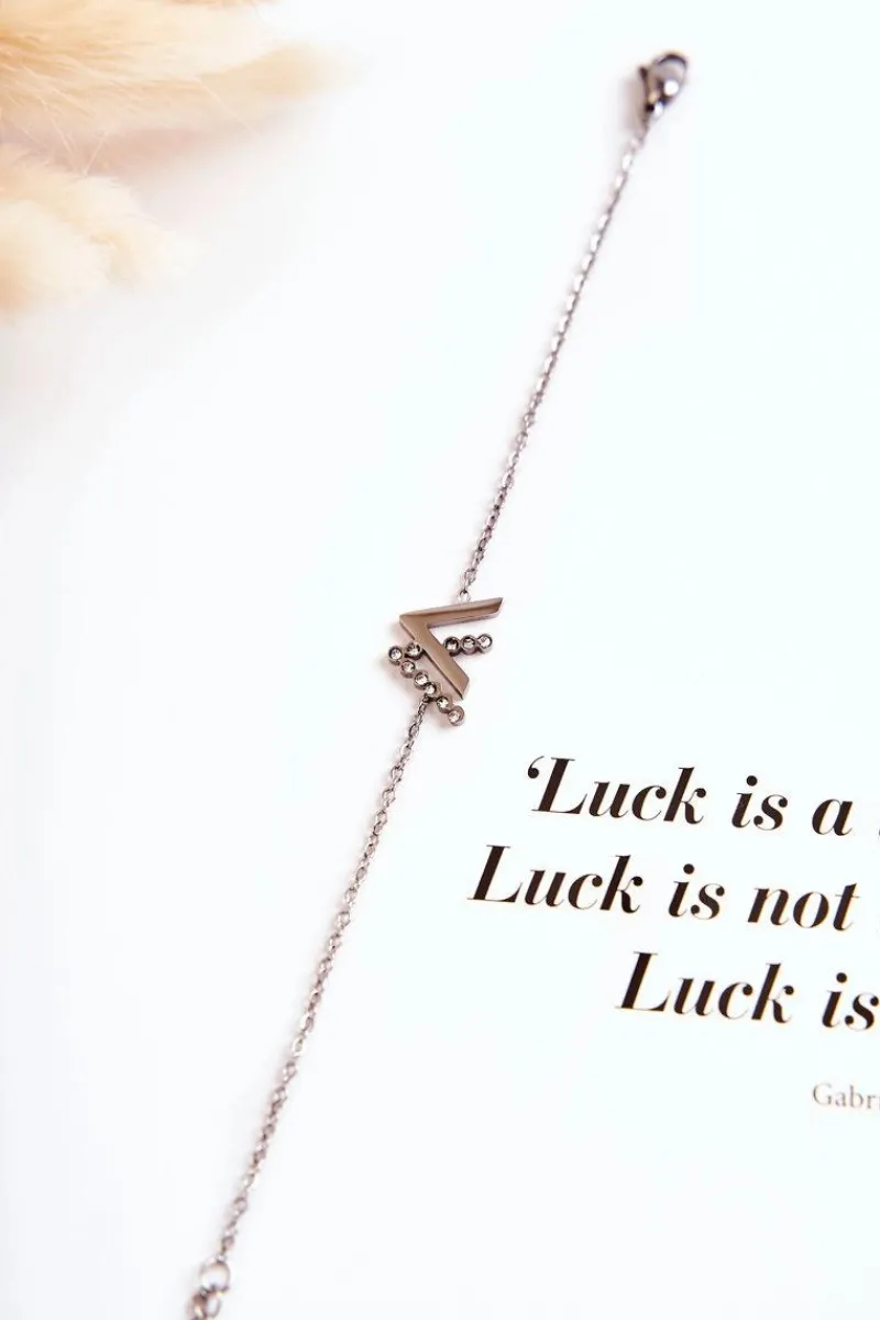 Best Giorgio&Dario Bransoletka Na Łańcuszku Z Cyrkoniami Srebrna