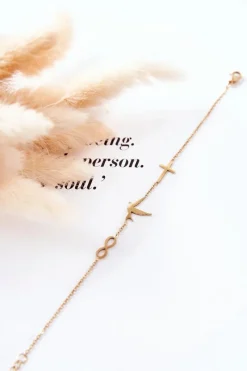 Bransoletki>Boto Bransoletka Stalowa Celebrytka Złota Calisto