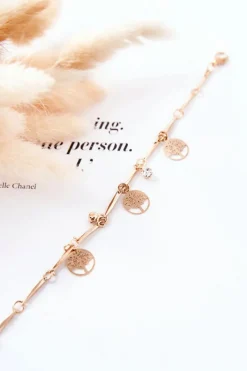 Online Boto Bransoletka Zawieszki Drzewko Złote Voleris