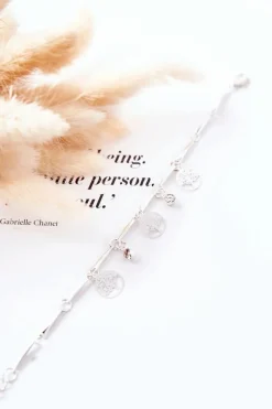 New Bransoletka Zawieszki Drzewko Srebrna Voleris Bransoletki