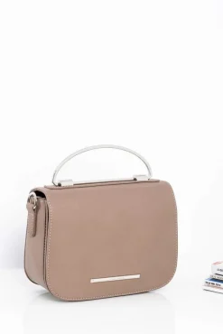 Listonoszki>Boto Brązowa Damska Torebka Elegancka Listonoszka