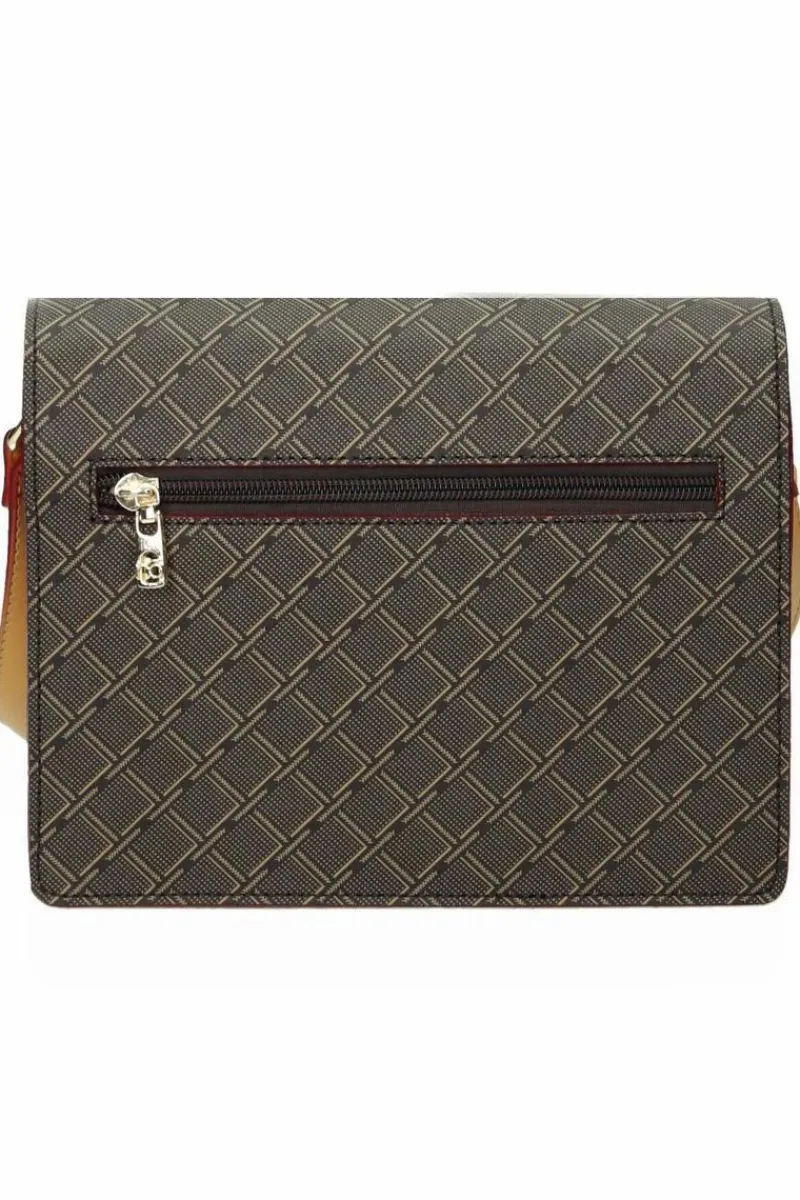 Torebki Nobo|Listonoszki>Nobo Brązowa Torebka Damska Listonoszka NBAG-F2202-C017