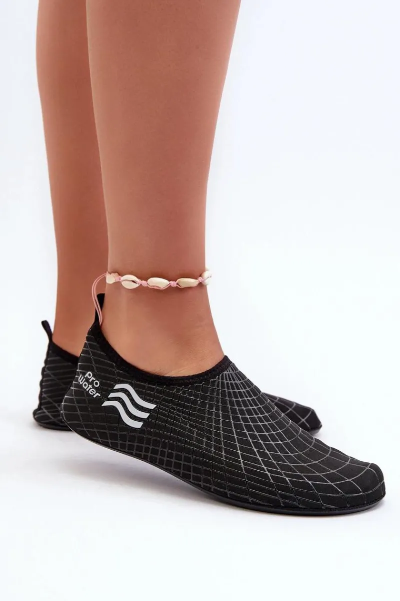 Trampki Damskie Slip-On>Boto Buty Do Wody Damskie PROWATER PRO-24-48-051L Czarne