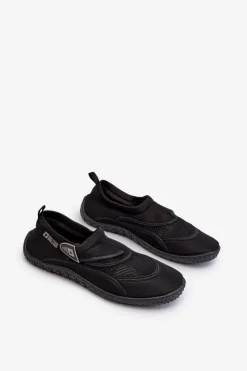 Big Star Shoes Buty Do Wody Męskie Czarne Big Star NN174754 Czarny