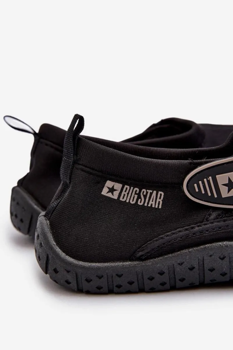 Big Star Shoes Buty Do Wody Męskie Czarne Big Star NN174754 Czarny