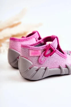 Discount BEFADO Buty Papcie Kotek 110P433 Różowe
