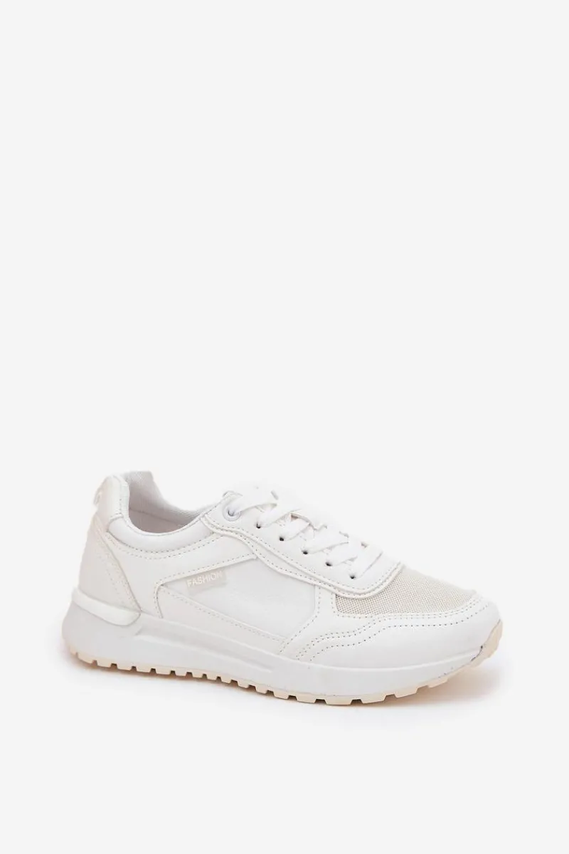 Outlet Boto Buty Sportowe Damskie Białe Laaksona Biały