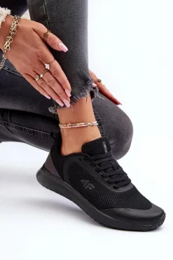 4F Buty Sportowe Damskie MM00FSPOF027 Czarne