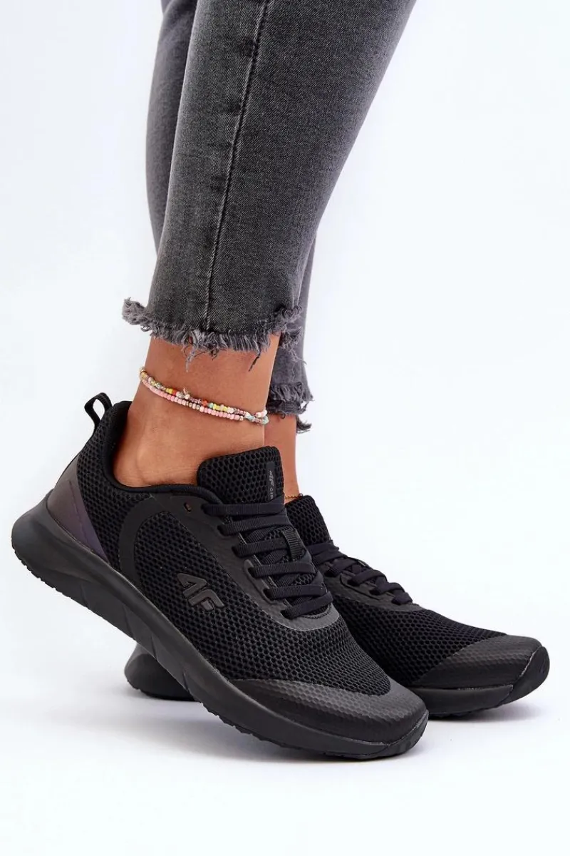 4F Buty Sportowe Damskie MM00FSPOF027 Czarne