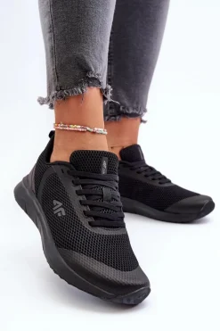 4F Buty Sportowe Damskie MM00FSPOF027 Czarne
