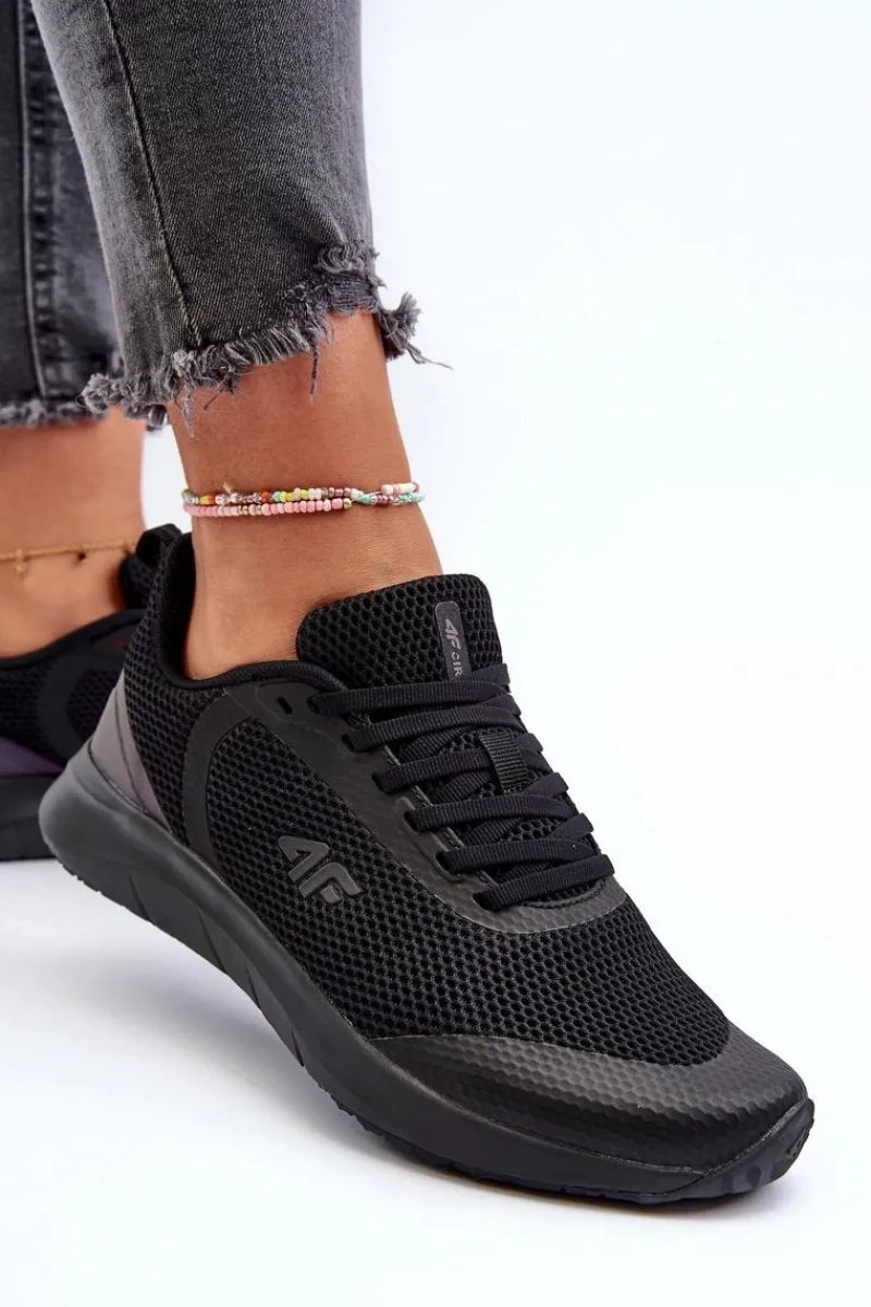4F Buty Sportowe Damskie MM00FSPOF027 Czarne