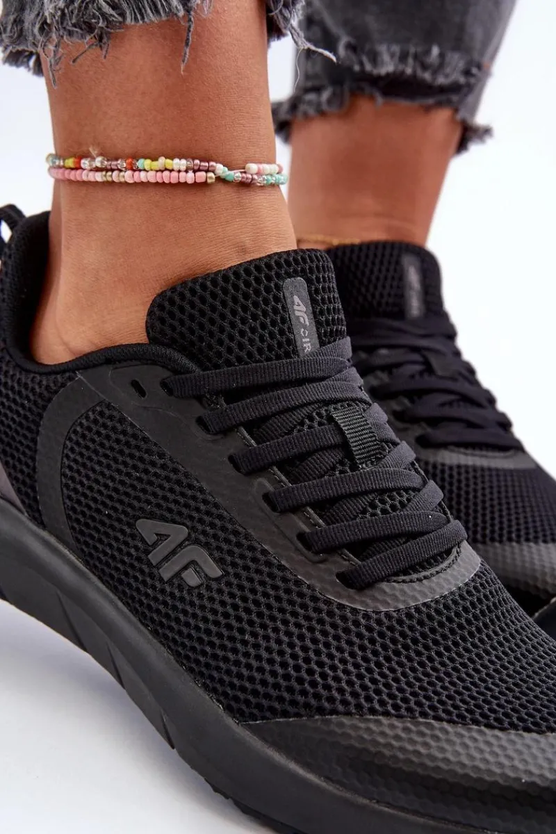 4F Buty Sportowe Damskie MM00FSPOF027 Czarne