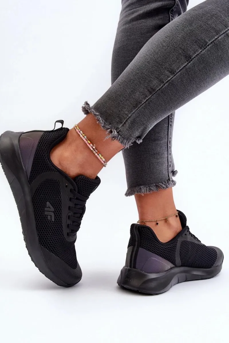 4F Buty Sportowe Damskie MM00FSPOF027 Czarne