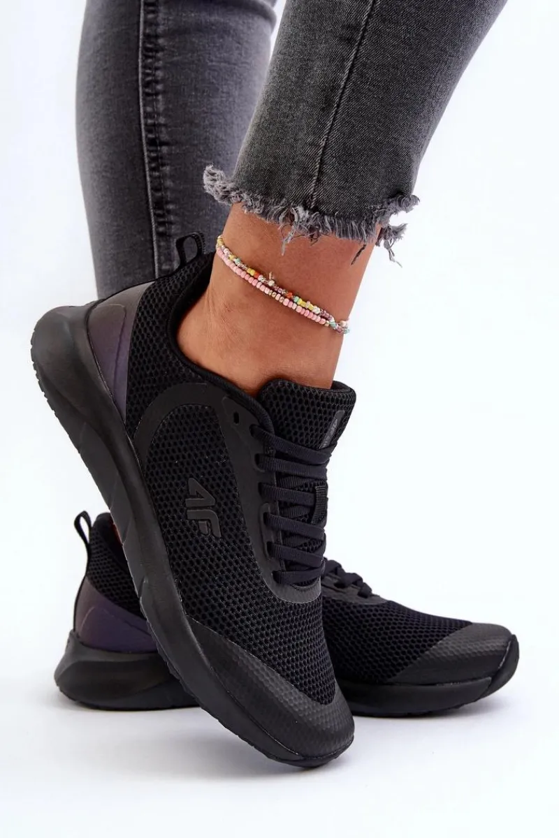 4F Buty Sportowe Damskie MM00FSPOF027 Czarne