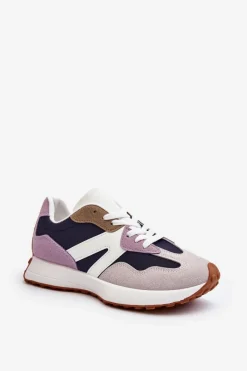 Buty Sportowe Na Platformie|Sneakersy Damskie>Boto Buty Sportowe Damskie Fioletowe Chloette