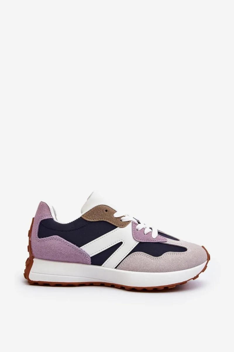 Buty Sportowe Na Platformie|Sneakersy Damskie>Boto Buty Sportowe Damskie Fioletowe Chloette
