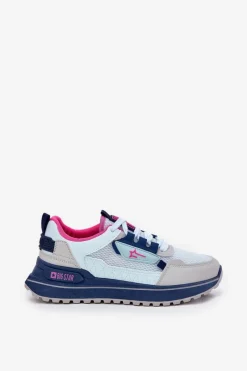 Buty Sportowe Big Star|Sneakersy Damskie></noscript>Big Star Shoes Buty Sportowe Damskie Na Platformie Big Star RR274A225 HI-POLY SYSTEM e Niebieski
