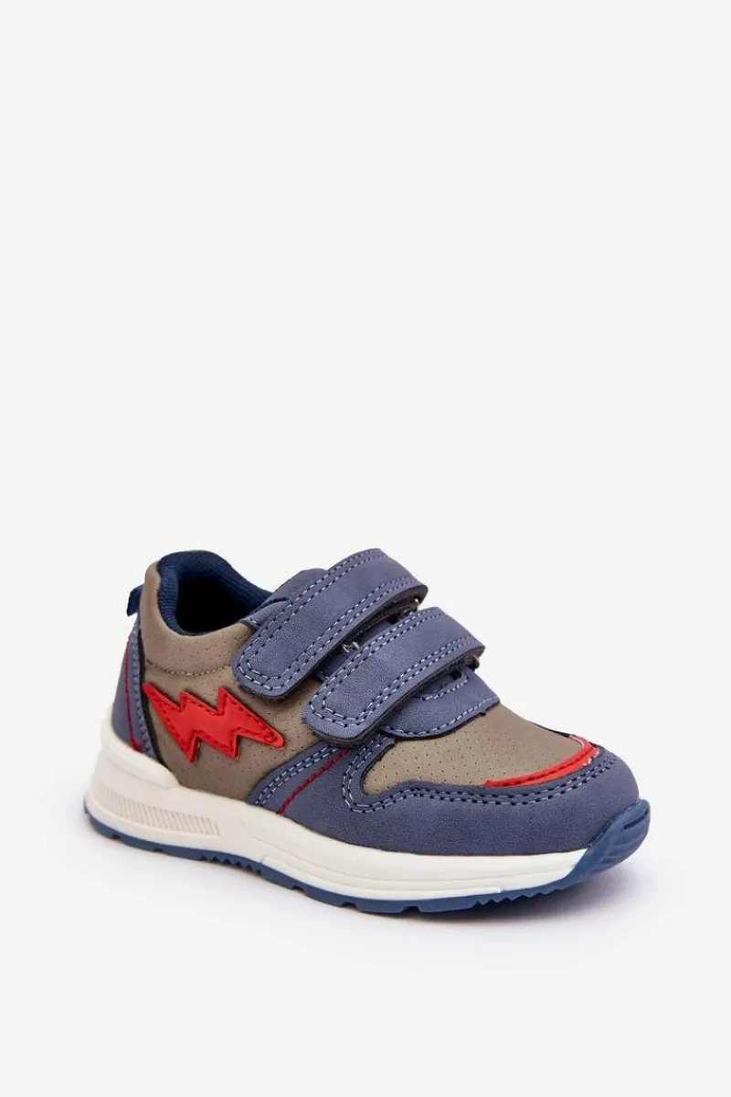 Back To School>Evento Buty Sportowe Dziecięce Na Rzep Niebieskie Hemmani