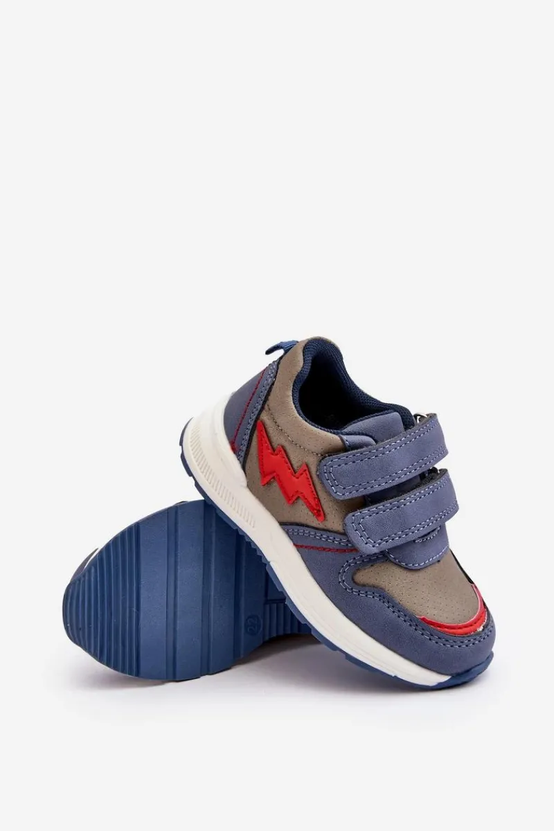 Back To School>Evento Buty Sportowe Dziecięce Na Rzep Niebieskie Hemmani