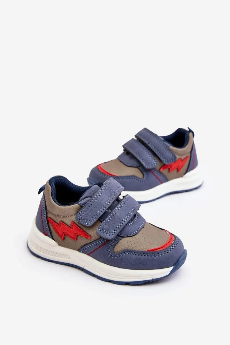 Back To School>Evento Buty Sportowe Dziecięce Na Rzep Niebieskie Hemmani