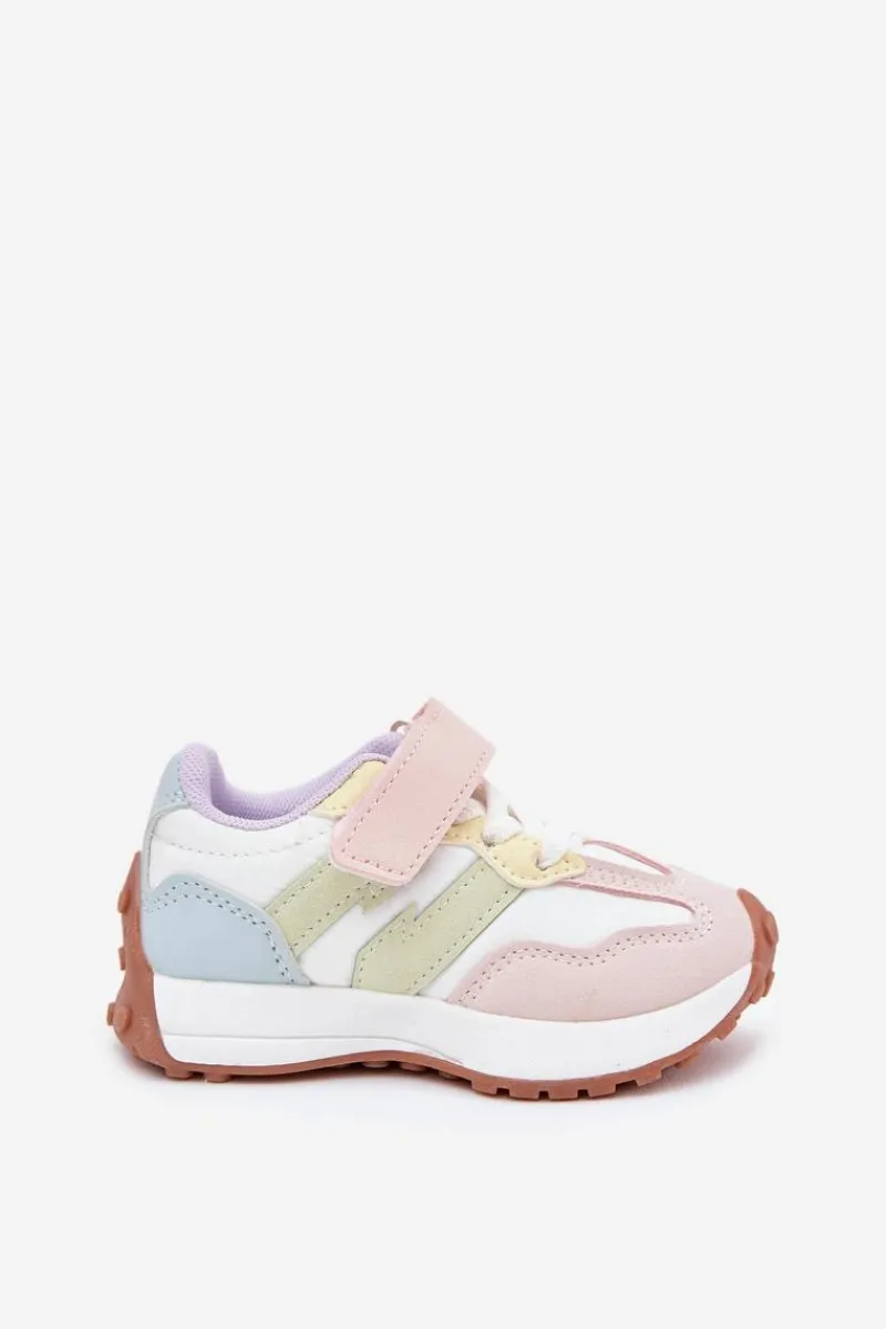 Online Boto Buty Sportowe Dziecięce Na Rzep Multikolor Miranda Wielokolorowy