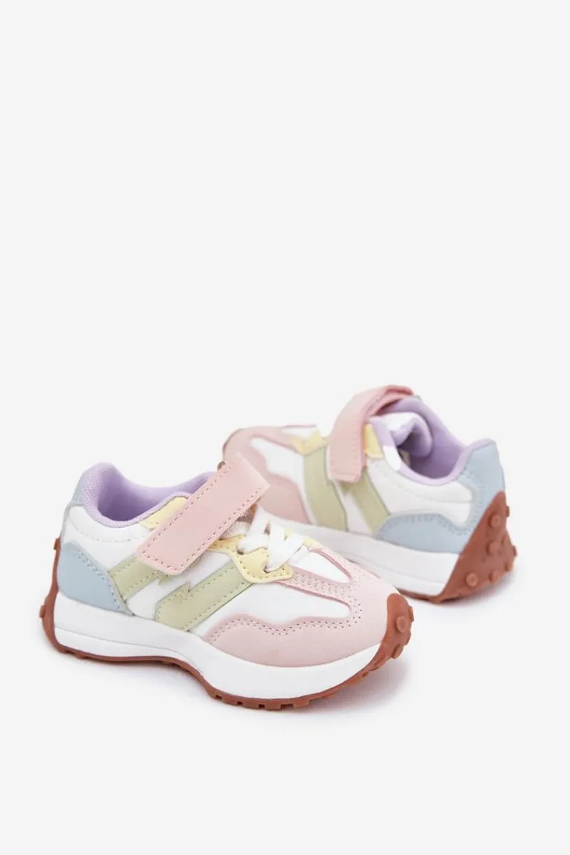 Online Boto Buty Sportowe Dziecięce Na Rzep Multikolor Miranda Wielokolorowy