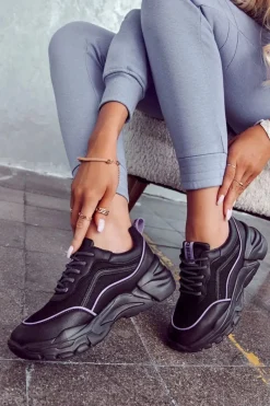 Online Big Star Shoes Buty Sportowe Memory Foam Big Star JJ274786 Czarne