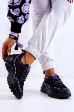 Online Big Star Shoes Buty Sportowe Memory Foam Big Star JJ274786 Czarne