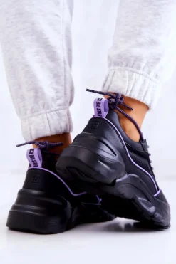 Online Big Star Shoes Buty Sportowe Memory Foam Big Star JJ274786 Czarne