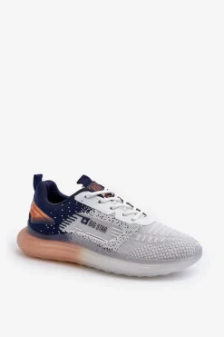 Online Big Star Shoes Buty Sportowe Męskie HI-POLY SYSTEM Big Star NN174474 Granatowe Niebieski