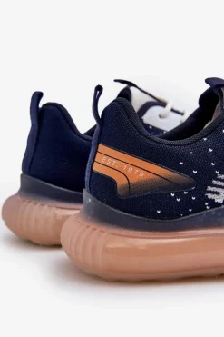 Online Big Star Shoes Buty Sportowe Męskie HI-POLY SYSTEM Big Star NN174474 Granatowe Niebieski