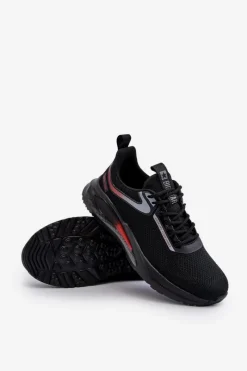 Discount Big Star Shoes Buty Sportowe Męskie HI-POLY SYSTEM Big Star NN174373 Czarne