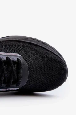 Discount Big Star Shoes Buty Sportowe Męskie HI-POLY SYSTEM Big Star NN174373 Czarne