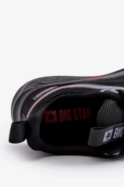 Discount Big Star Shoes Buty Sportowe Męskie HI-POLY SYSTEM Big Star NN174373 Czarne