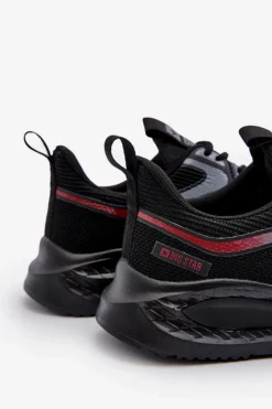 Discount Big Star Shoes Buty Sportowe Męskie HI-POLY SYSTEM Big Star NN174373 Czarne