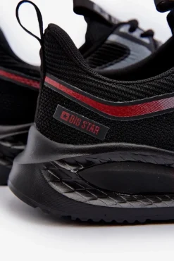 Discount Big Star Shoes Buty Sportowe Męskie HI-POLY SYSTEM Big Star NN174373 Czarne