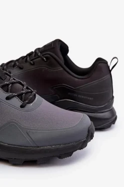 Clearance Buty Sportowe Męskie McBraun Szare Męskie Obuwie Sportowe Męskie