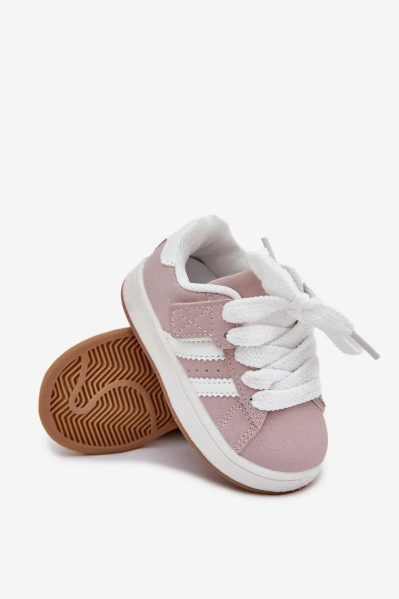 Dziewczęce|Back To School>Boto Buty Sportowe Sneakersy Dziecięce Różowe Zerisa